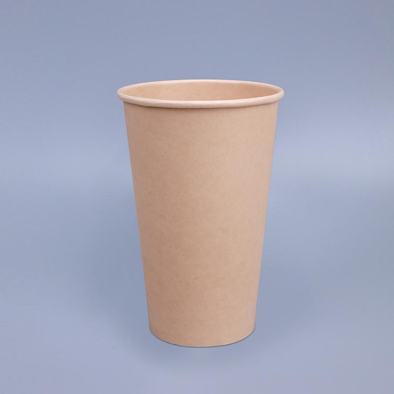 Bamboo pulp single-layer hot cup